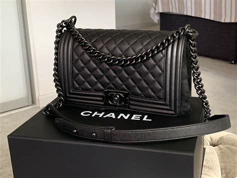 pics of chanel boy bag|Chanel black boyfriend bag.